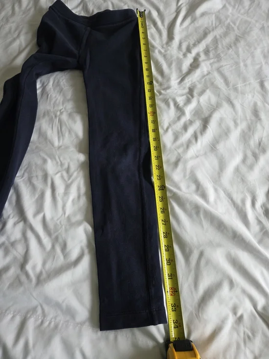 J Crew Crewcuts Girls Navy Leggings Size 12 - Picture 5 of 6